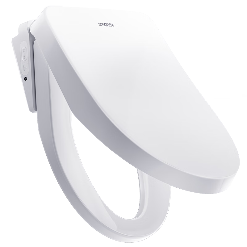 SMARTMI Intelligent Toilet Seat, Heated And Antibacterial, Electric Toilet Ring, Fully Automatic, 2 Warm Air Settings