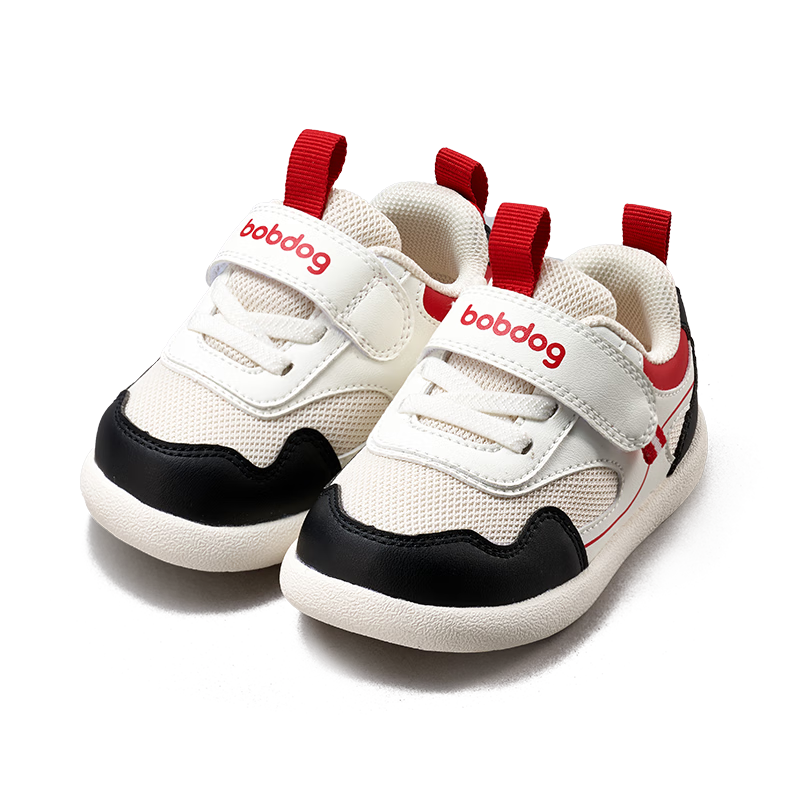 BOBDOG Children's Shoes, Toddler Walking Shoes for Boys And Girls, Spring Non-Slip Functional Shoes, Infant And Toddler Shoes for Boys And Girls, Versatile Black, Size 20
