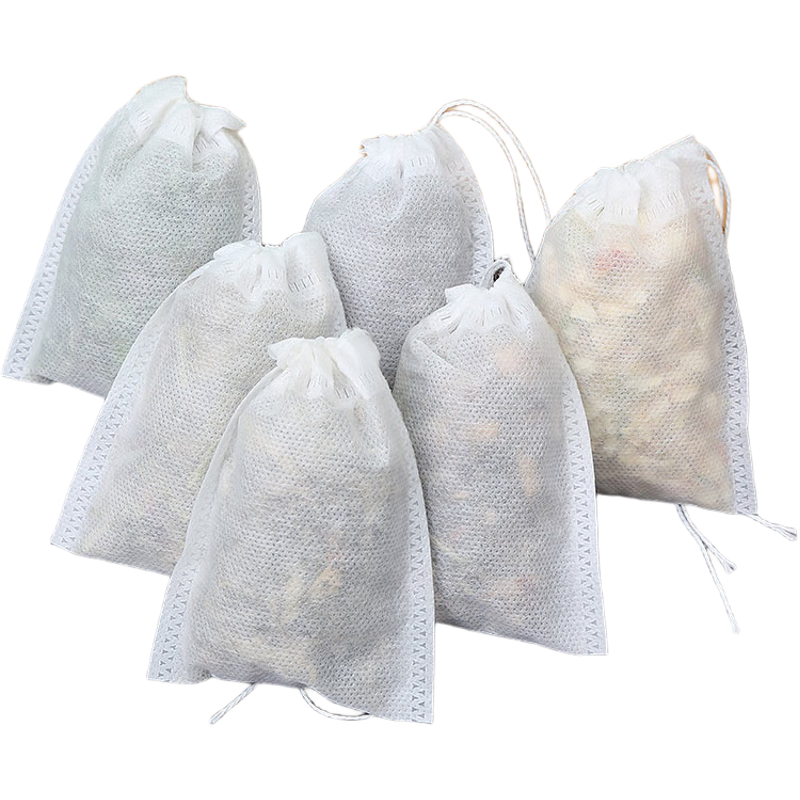 Youjialiangpin Chinese Herbal Medicine Sandbag Non-Woven Fabric Dispensing Bag Tea Bag Strainer Steeping Bag Filter Bag 20*25CM