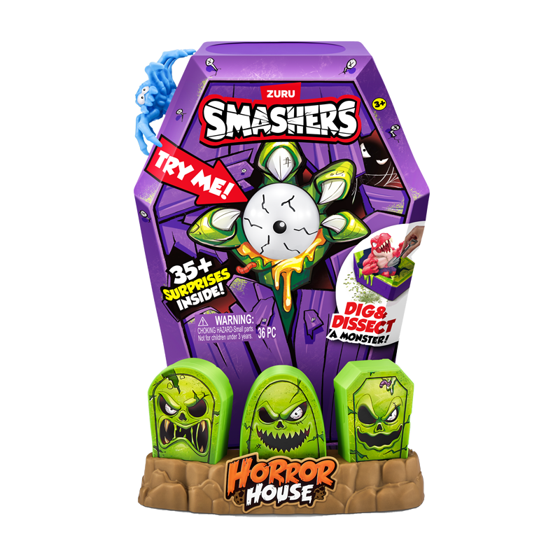 ZURU Exploding Prank Treasure Box (Large), Halloween Boys' Birthday Gift, Adventure Surprise Horror Blind Box