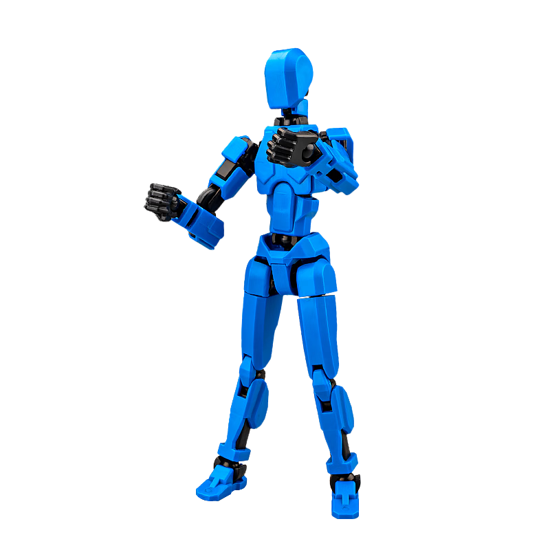 Letrel Multi-Joint Articulated 3D Printed Building Blocks, Action Figure Model Toy for Boys Aged 6-12, Birthday Gift
