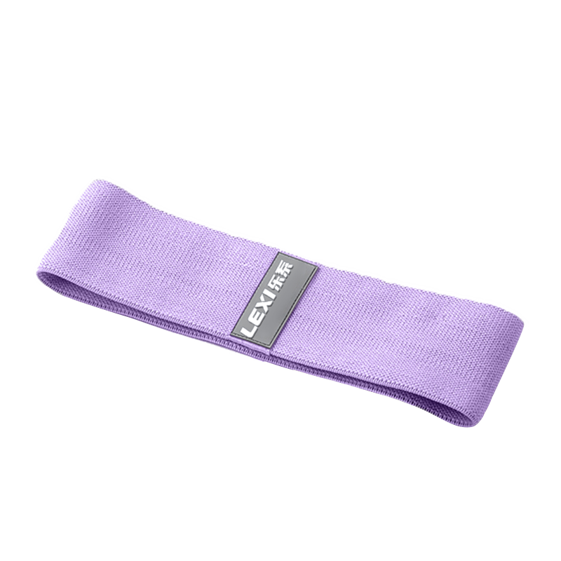 Lexi Elastic Resistance Band for Women's Fitness, Strength Training, Glute Exercises, Purple, 90 Lbs, Beginner Level