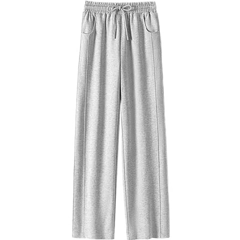 MiiOW Wide-Leg Pants for Women, Autumn 2025 New Style, Petite Draping Casual Straight-Leg Trousers for Fall