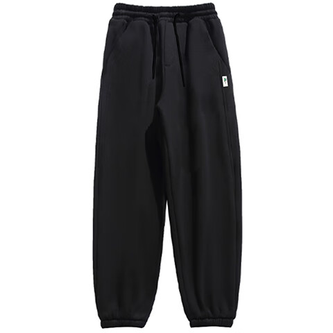 MiiOW Lambswool Sweatpants for Women, Autumn And Winter 2025 New Style Joggers, Tapered Leg, Windproof, Thickened, Fleece-Lined Pants, Winter Outerwear Cotto