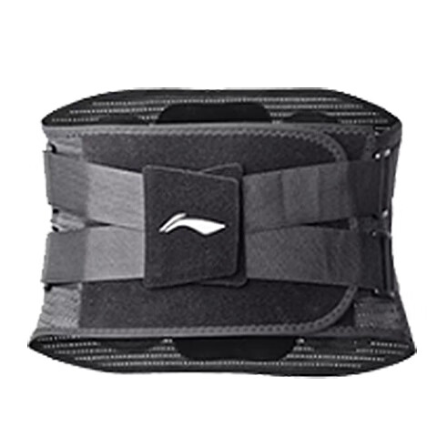 Li-Ning Waist Support Belt for Sports, Herniated Disc, Lumbar Muscle Strain, Work Injury Support, Fitness Waist Trimmer, Abdominal Binder, Long-Sitting Lumbar Support