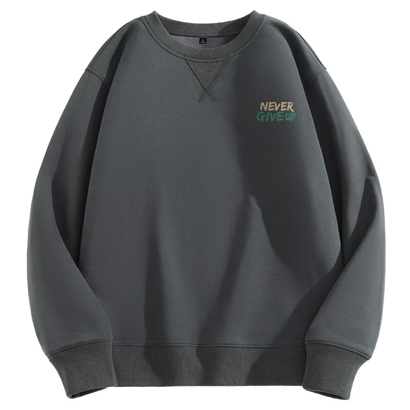 Baleno Heavyweight Men's Hoodie 420G Winter Fleece Thickened Warm Crewneck Loose Fit Sports Casual Jacket