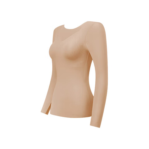 MiiOW Women's Thermal Underwear Thermal Shirt Thin Autumn Top Base Layer Vest with Chest Pad