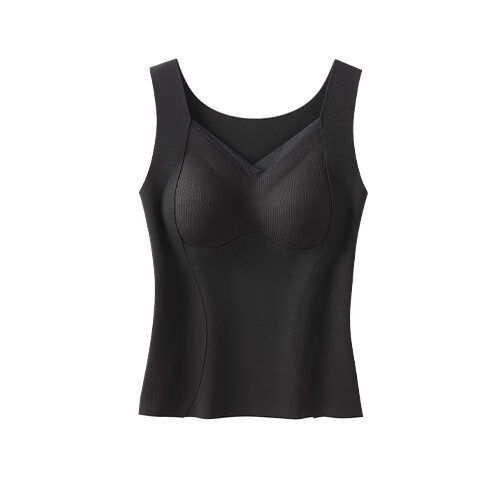 MiiOW Women's Thermal Underwear, Casual Versatile Base Layer, Autumn Thin Wool Silk Thermal Vest, Warm Undershirt