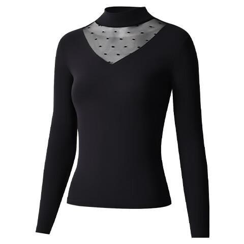 MiiOW Turtleneck Lace Base Shirt Down Feather Lace 2025 New Autumn Winter Fashion Plus Size Inner Outer Wear Top