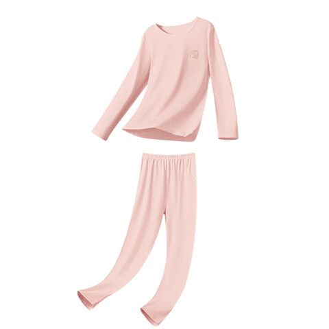 LangSha Children's Autumn Thermal Underwear Set Girls Wool Silk Long Johns Autumn Winter Warm Innerwear for Older Girls