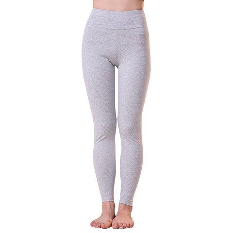 Urban Beauty 95% Cotton Women's High-Waist Thermal Leggings Thin Cotton-Lined Pants Antibacterial Warm Autumn Winter 10A