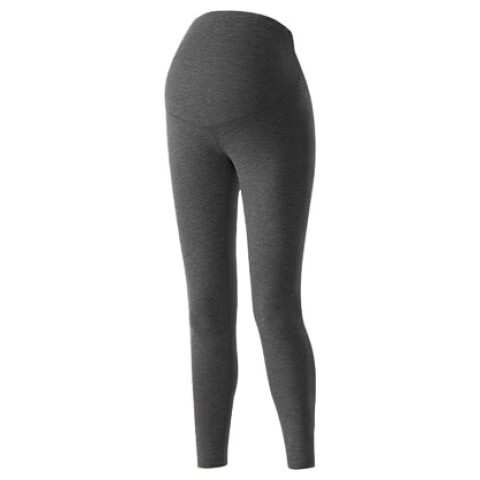 Urban Beauty High-Waist Maternity Thermal Pants with Cashmere and Silk, Tummy Control, German Velvet Heat Retention, Women's Thermal Pants Black M