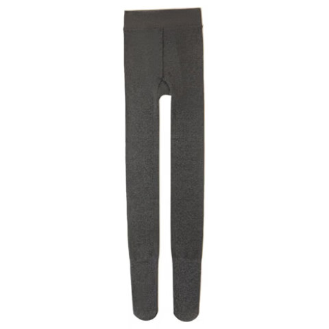 Caramella Vertical Stripe Thickened Warm Leggings for Women Autumn Winter Slimming Cotton Pants Black Footed