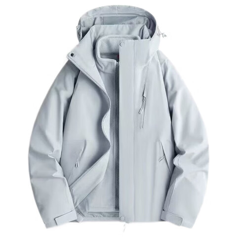Panda Companion Women's 3-in-1 Waterproof Windproof Detachable Outdoor Jacket Spring Autumn Winter 2025 New Arrival
