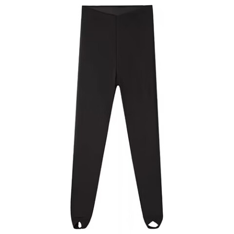 LangSha Women's Leggings, Winter Fleece-Lined Thick Wool-Blend Thermal Pants, High-Waisted Slim-Fit Plus Size Cotton Pants for Outdoor Wear