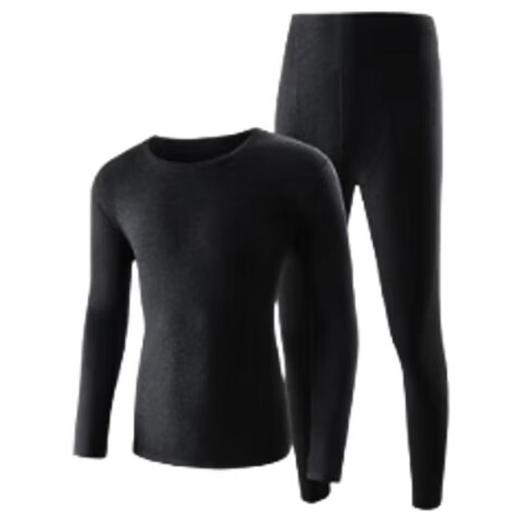 Urban Beauty Thermal Underwear Autumn Winter Thickened Cationic Double-Sided Brushed Set