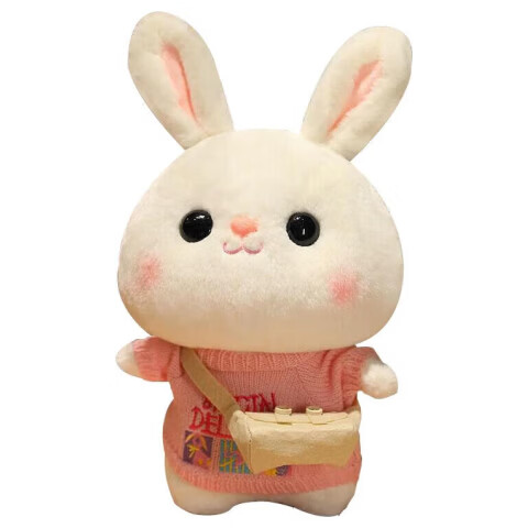 Aishangxiong Rabbit Plush Toy Stuffed Animal Doll for Girls, Birthday Gift for Female Students, Girlfriend, Children's Sleeping Pillow Toy