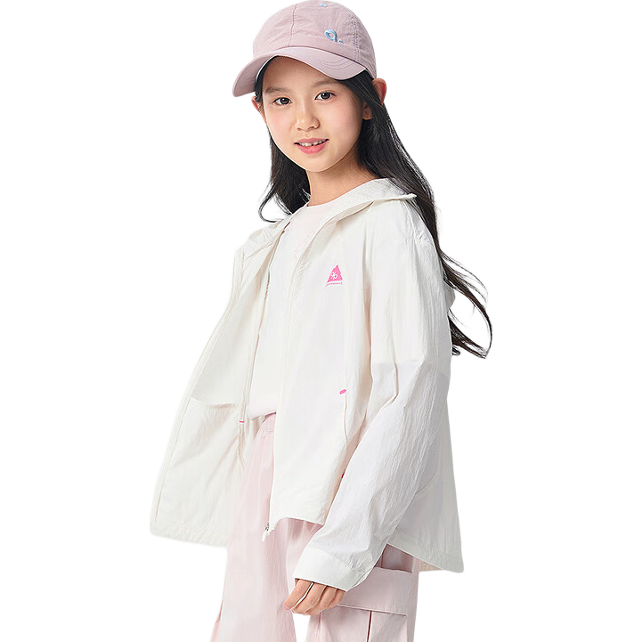 BALABALA Kids Sun Protection Jacket Girls Summer 2025 Lightweight Skin Jacket 202225105002