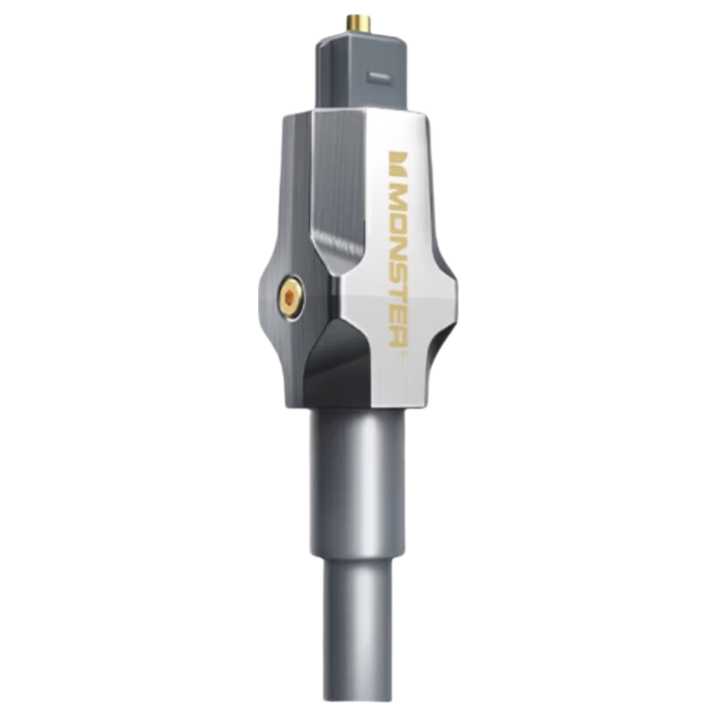 Monster High-End Gold-Plated Digital Optical Audio Cable Speaker Cable Square to Square TV DVD Amplifier Projector Home Theater Connection Cable M1000 3m