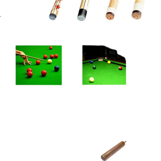 RILEY Pool Cue ROS147, Snooker Small Tip, Black 8 Chinese Eight-Ball, Black Eight Billiard Cue, Detachable, 9.5mm