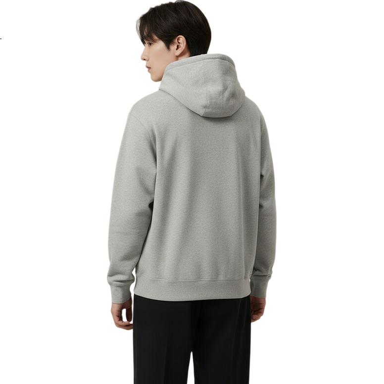 NIKE Men's Jacket AS M NK CLUB FT FZ HOODIE Sportswear FN3885-063 Gray XL