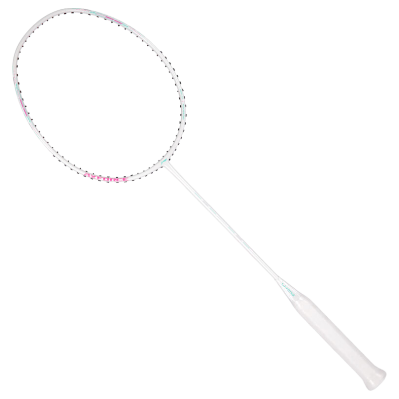 LI-NING Thunder EX White 5U Single Full Carbon Offensive Badminton Racket AYPV123-5