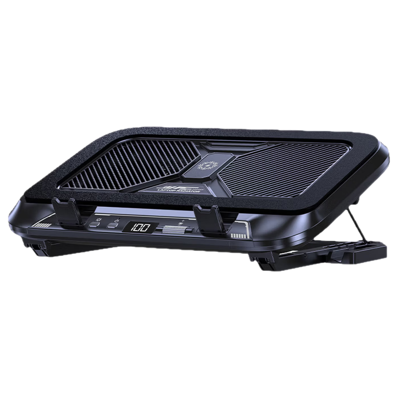 Shilifan Laptop Cooling Pad, Gaming Computer Stand Base, Suitable for Lenovo, Dell, Alienware, Lenovo Legion, ASUS ROG Coolers with RGB Lights