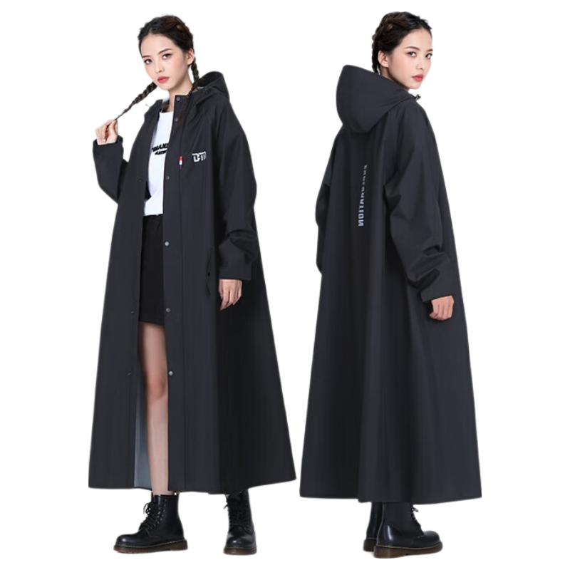 Beimei Long Raincoat for Electric Scooters, Full-Body Protection against Heavy Rain, Adult Outer Wear, Cycling Single-Person Style for Men And Women, Electric Scooter Rain Poncho