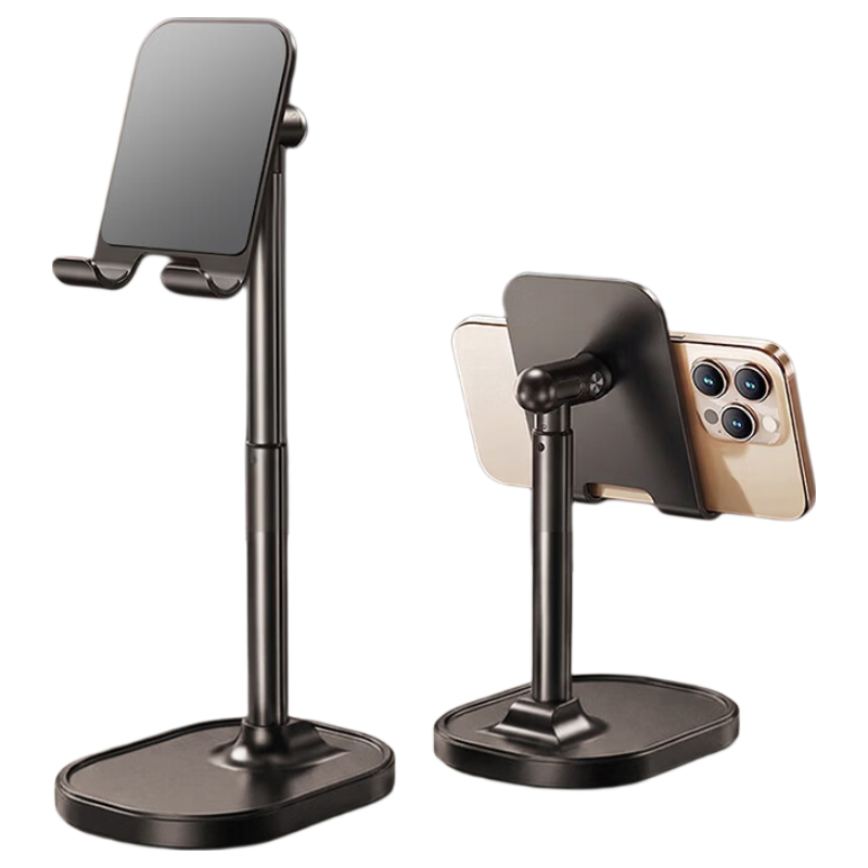 Lingchen Mobile Phone Holder Desktop Lazy Stand Adjustable Bedside Tablet Support Multifunctional Metal Stand for Live Streaming Study Online Classes