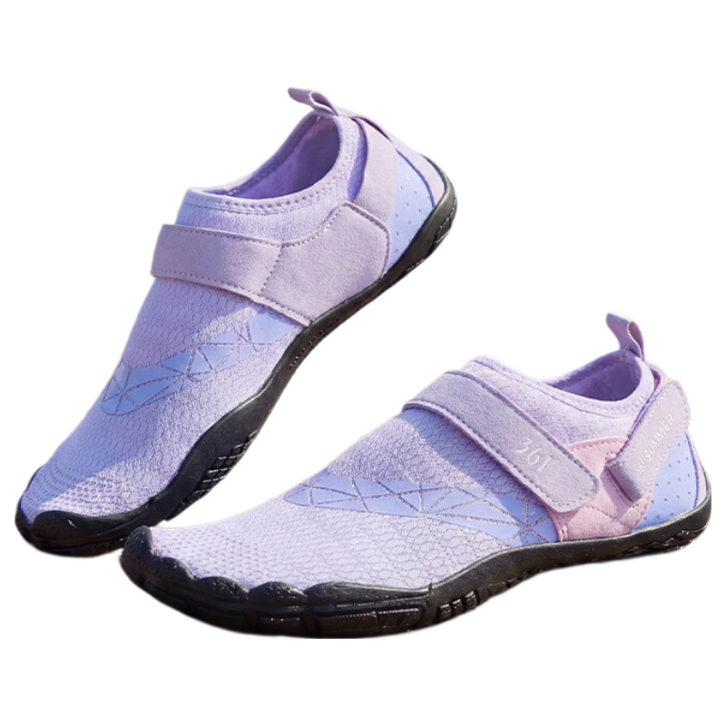 361° Beach Shoes Unisex Sand-Resistant Quick-Dry Water Shoes Anti-Slip Fishing Shoes for Youth