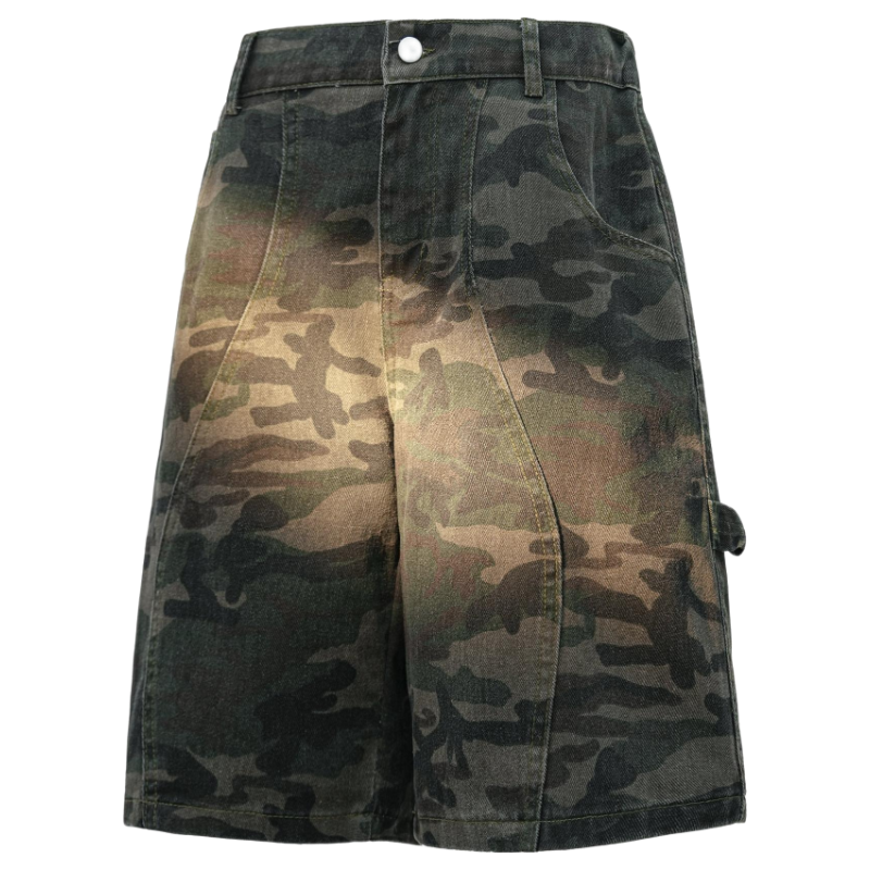 MMOPTOP Dissan Wrinkle-Resistant Workwear Shorts, Summer Men's Quick-Dry Cool-Feeling Wear-Resistant Five-Point Shorts, MDK04 Obsidian Black, Size M