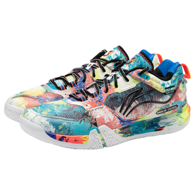 LI-NING Flying on the Ground 3PRO Professional Badminton Shoes Men's Comprehensive Balanced Anti-Twist Comfortable Durable Shock Absorption