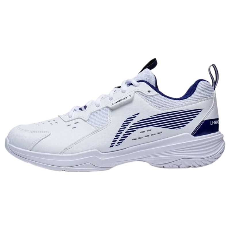 LI-NING Badminton Shoes All-Rounder V Shock Absorption Non-Marking Wear-Resistant Anti-Twist Non-Slip Professional Training Sports Shoes for Men
