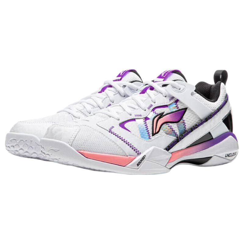 LI-NING Men's Badminton Shoes Invincible Ace Cushioning Professional Badminton Competition Sports Shoes Shi Yuqi Edition