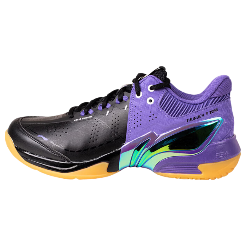 LI-NING Thunder 2 PRO Badminton Shoes Professional Lightweight Stable Rebound Durable Non-Slip Cushioning Men's Sports Shoes