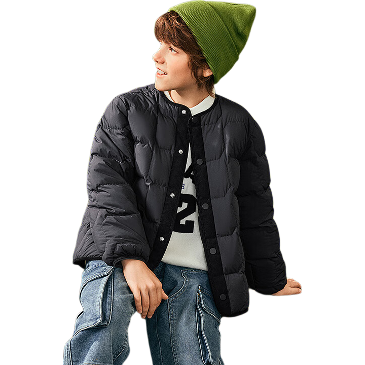 Balabala Kids Lightweight Down Jacket Boys Girls 2025 Parent-Child Winter Coat [Mall Same Style] 202425107204