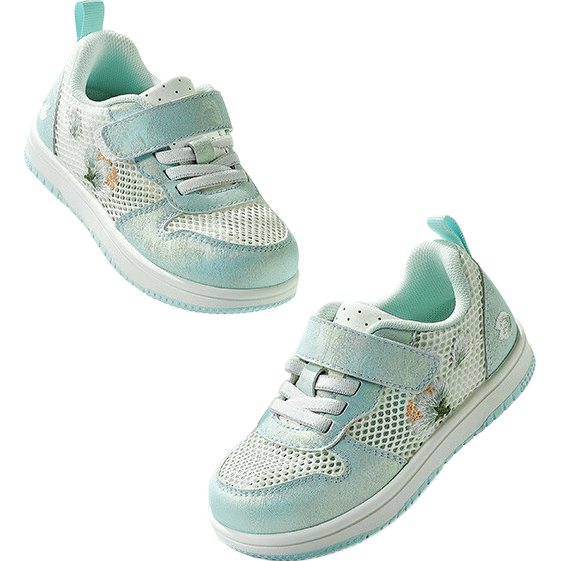 BALABALA Children's Shoes, Baby Walking Shoes, Kids' Sneakers, Girls' White Shoes, Chinese Style Embroidery, Summer 2025 New, 209225145011
