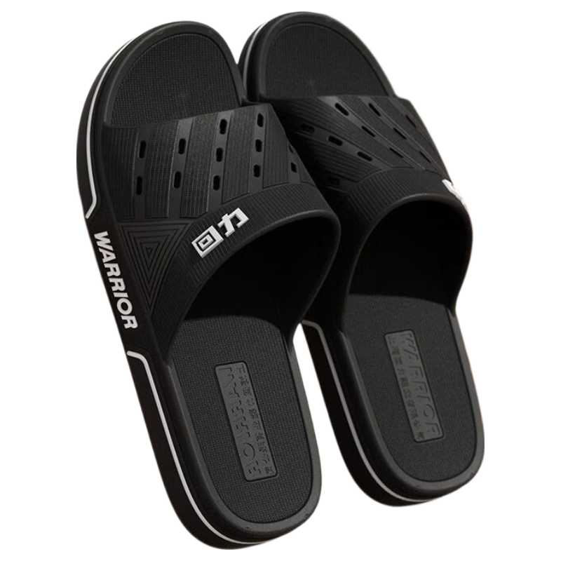Warrior Men's Summer Sports Slippers Non-Slip Soft Sole Bathroom Shower Home Thick Sole 3C32 Blue