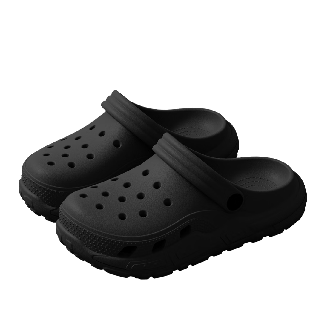 Gogaman Men's Summer Outdoor Beach Non-Slip Wear-Resistant Thick-Soled EVA Odor-Resistant Sandals Slippers