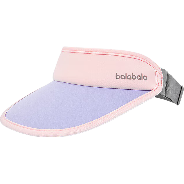 BALABALA Kids Summer Open-Top Hat Unisex Color-Block Sun Protection Comfortable Lightweight Outdoor Cap 209225160201