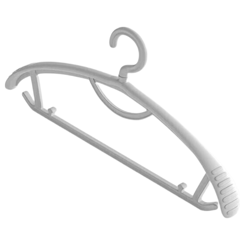Jingjiayi Wide-Shoulder Hanger, Seamless Adult Collar Hanger, Thickened Clothes Support, Non-Slip Children's Wardrobe Hooks And Pants Rack