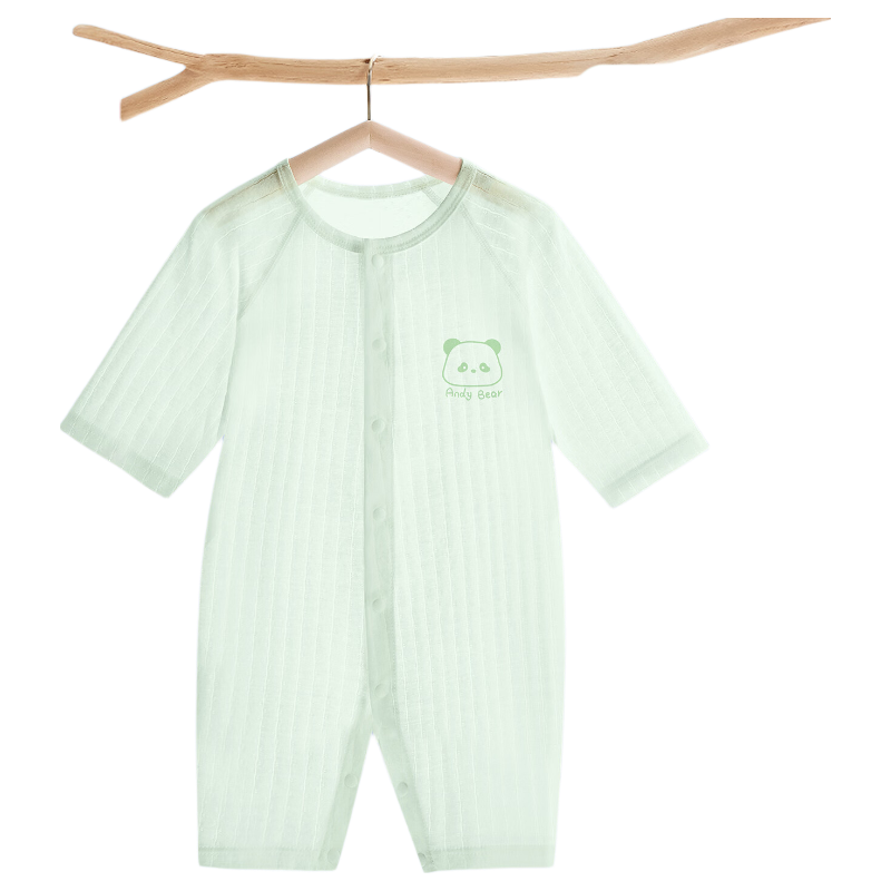 AIBEDILA Baby Romper Spring Autumn Summer Newborn Infant Sleepwear Unisex Cotton Baby Jumpsuit