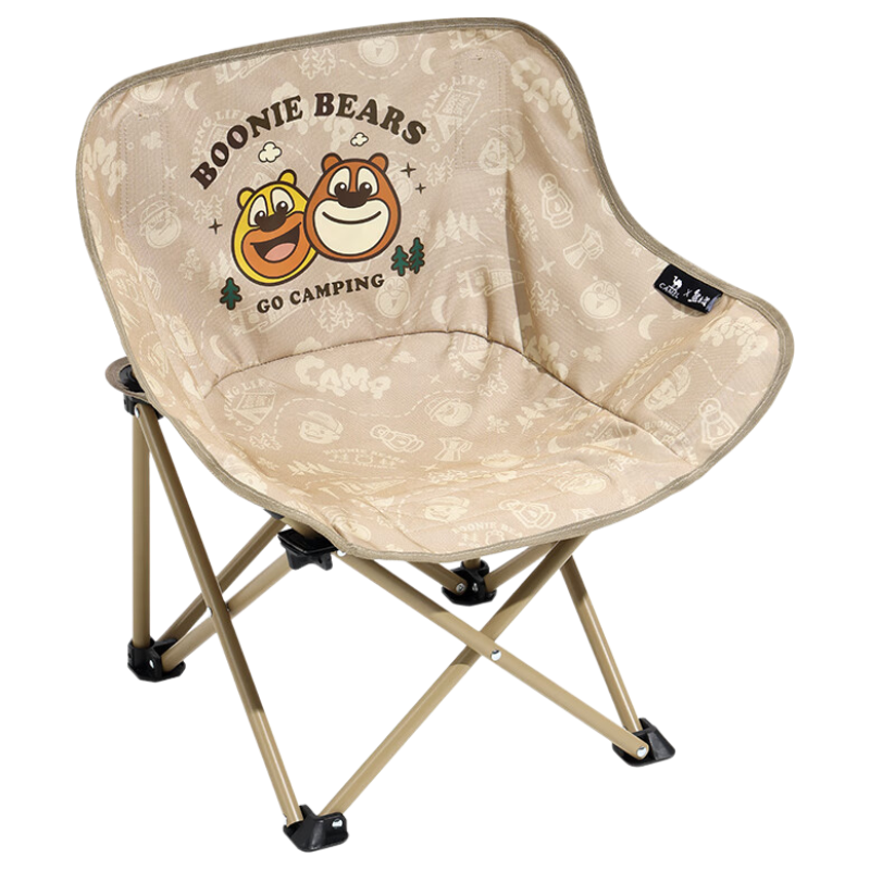 CAMEL ăCamel Ă Boonie BearsăChildren's Moon Chair Outdoor Folding Camping Beach Portable Fishing Stool