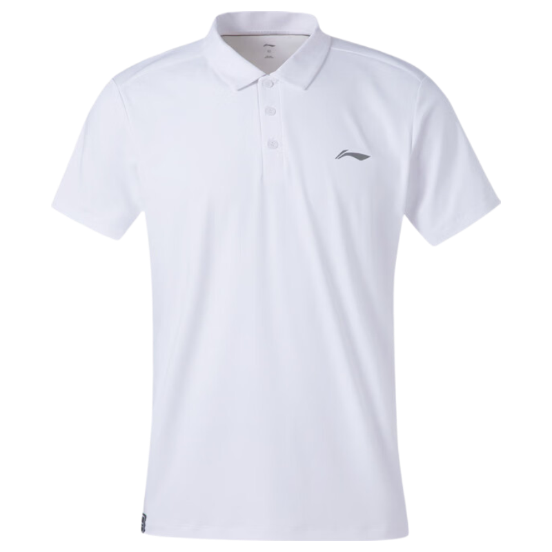 LI-NING Men's Summer Quick-Dry Breathable Sports Polo Shirt Casual Fashion Short Sleeve Top
