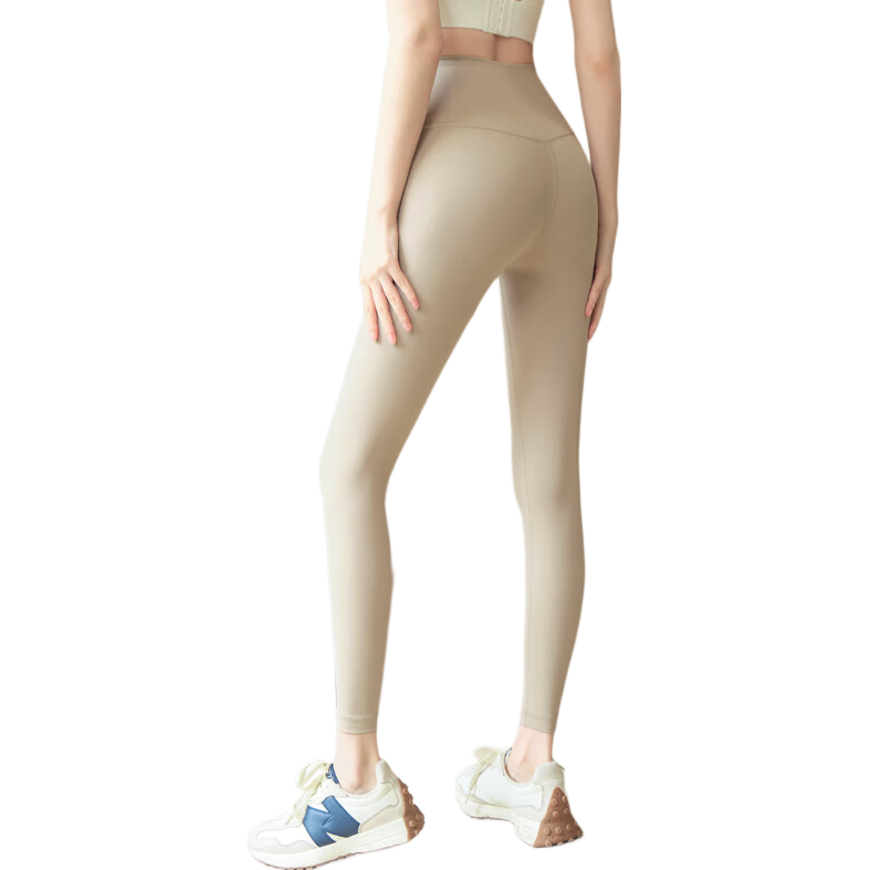 ACKDCS High-Waist Butt-Lifting Yoga Pants for Women, Tight-Fitting, High-Elastic, Bare-Sense Outdoor Sports Leggings, Running, Pilates, Fitness Pants, Autumn Edition