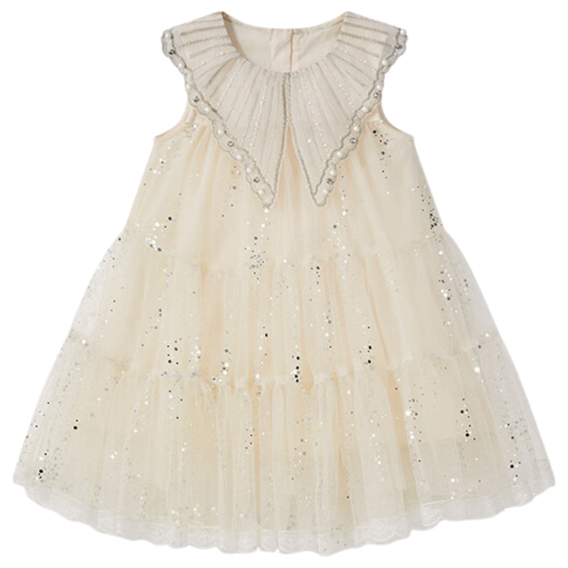 Disney Girls' Elsa Princess Dress, Summer 2026 New Stylish Children's Clothing