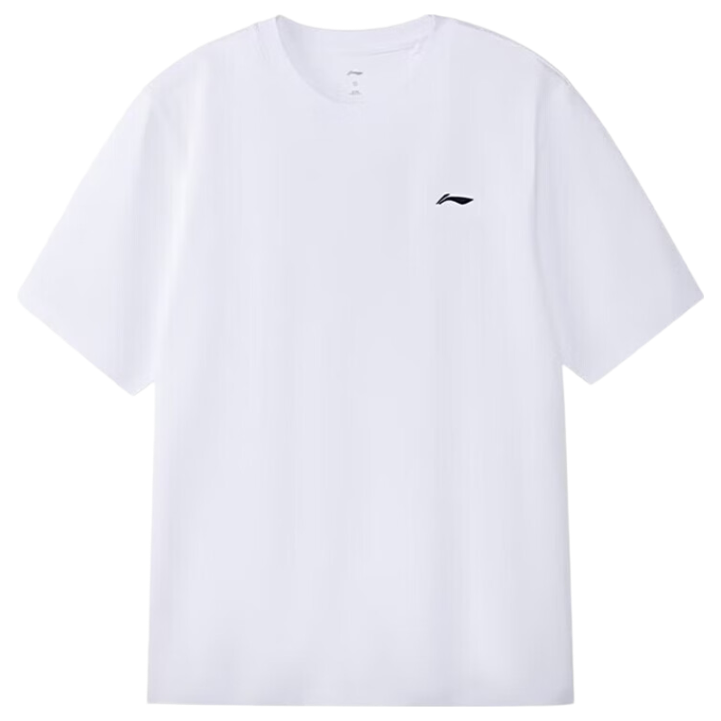 LI-NING Men's Lightweight Breathable Summer Short Sleeve Sports T-Shirt Fashion Loose Casual Tee Athletic Top