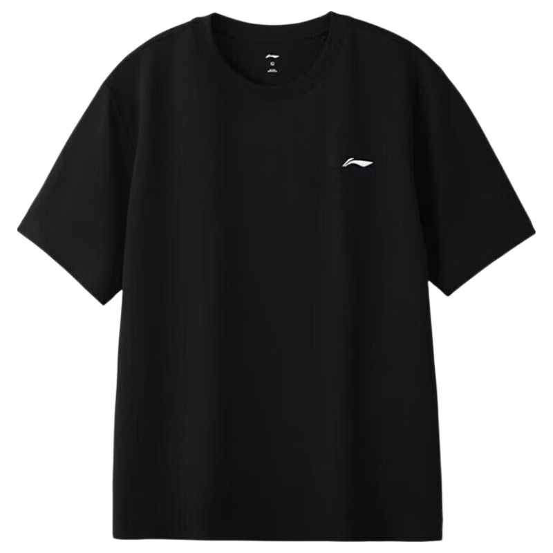 LI-NING Men's Lightweight Breathable Summer Short Sleeve Sports T-Shirt Fashion Loose Casual Tee Athletic Top