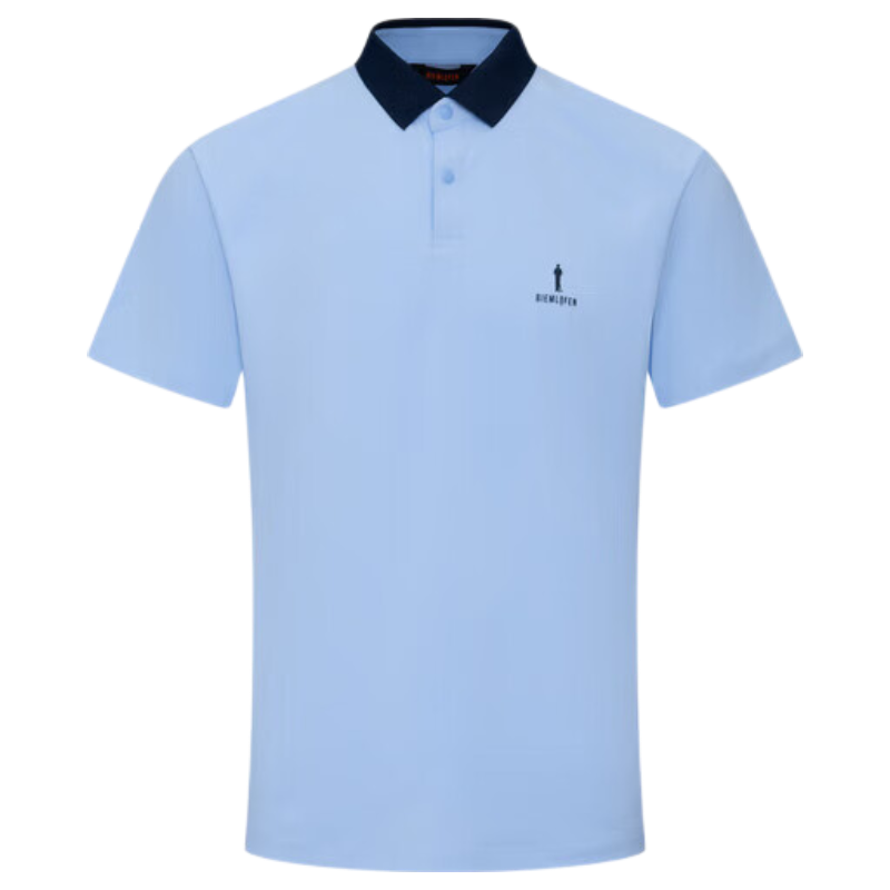 Biyinlefen Golf [Korean Imported Fabric] Spring Summer Men's Casual Sports Stretch Comfortable Soft Skin-friendly Short Sleeve Polo Shirt