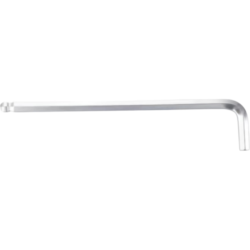 Zhangchengjinggong Cr-V Mirror Ball Head Extra-Long Hexagon Wrench Screwdriver Auto Repair Tool, 17mm, 340017